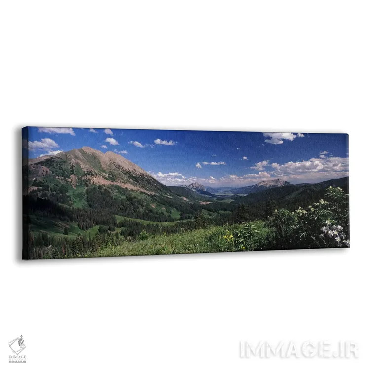 تابلو دکوراتیو Crested Butte, Gunnison County, Colorado, USA,گذرگاه کب… اثر پانورامیک ایمجز - نمای پرسپکتیو محصول