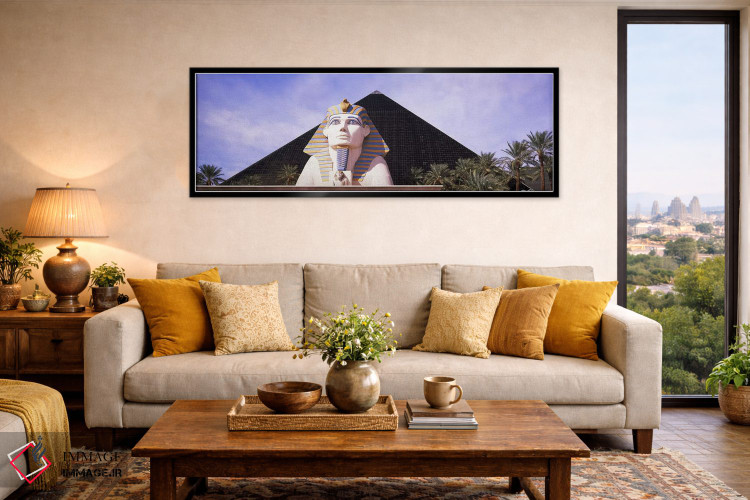 تابلو دکوراتیو Luxor Las Vegas, The Strip, Las Vegas, Nevada, USA,تندی… اثر پانورامیک ایمجز - D6B