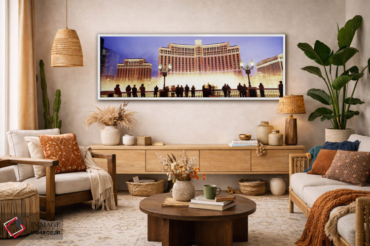 تابلو دکوراتیو Bellagio Resort And Casino, The Strip, Las Vegas, Nevad… اثر پانورامیک ایمجز - D2W