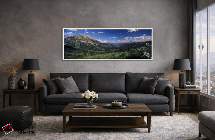 تابلو دکوراتیو Crested Butte, Gunnison County, Colorado, USA,گذرگاه کب… اثر پانورامیک ایمجز - D3W