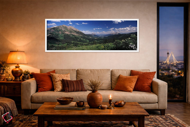تابلو دکوراتیو Crested Butte, Gunnison County, Colorado, USA,گذرگاه کب… اثر پانورامیک ایمجز - D4W