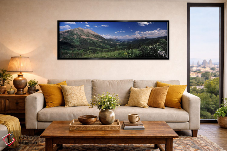 تابلو دکوراتیو Crested Butte, Gunnison County, Colorado, USA,گذرگاه کب… اثر پانورامیک ایمجز - D6B