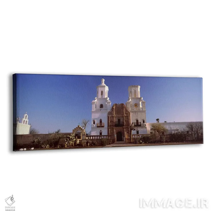 تابلو دکوراتیو Mission San Xavier Del Bac, Tucson, Arizona, USA #2,نما… اثر پانورامیک ایمجز - نمای پرسپکتیو محصول