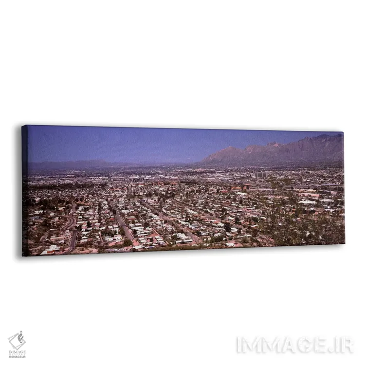 تابلو دکوراتیو Pima County, Arizona, USA,نمای هوایی از شهر، توسان، شهر… اثر پانورامیک ایمجز - نمای پرسپکتیو محصول