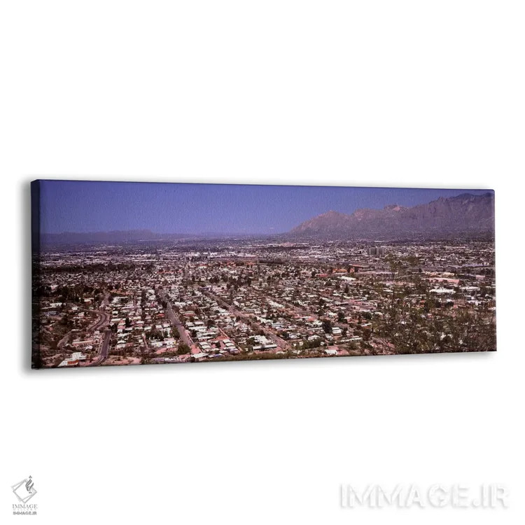 تابلو دکوراتیو Pima County, Arizona, USA,نمای هوایی از شهر، توسان، شهر… اثر پانورامیک ایمجز - نمای پرسپکتیو محصول