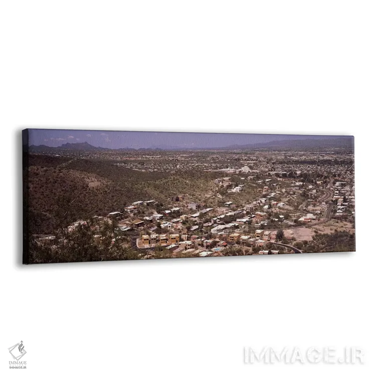 تابلو دکوراتیو Tucson, Pima County, Arizona, USA #2,نمای هوایی از شهر… اثر پانورامیک ایمجز - نمای پرسپکتیو محصول