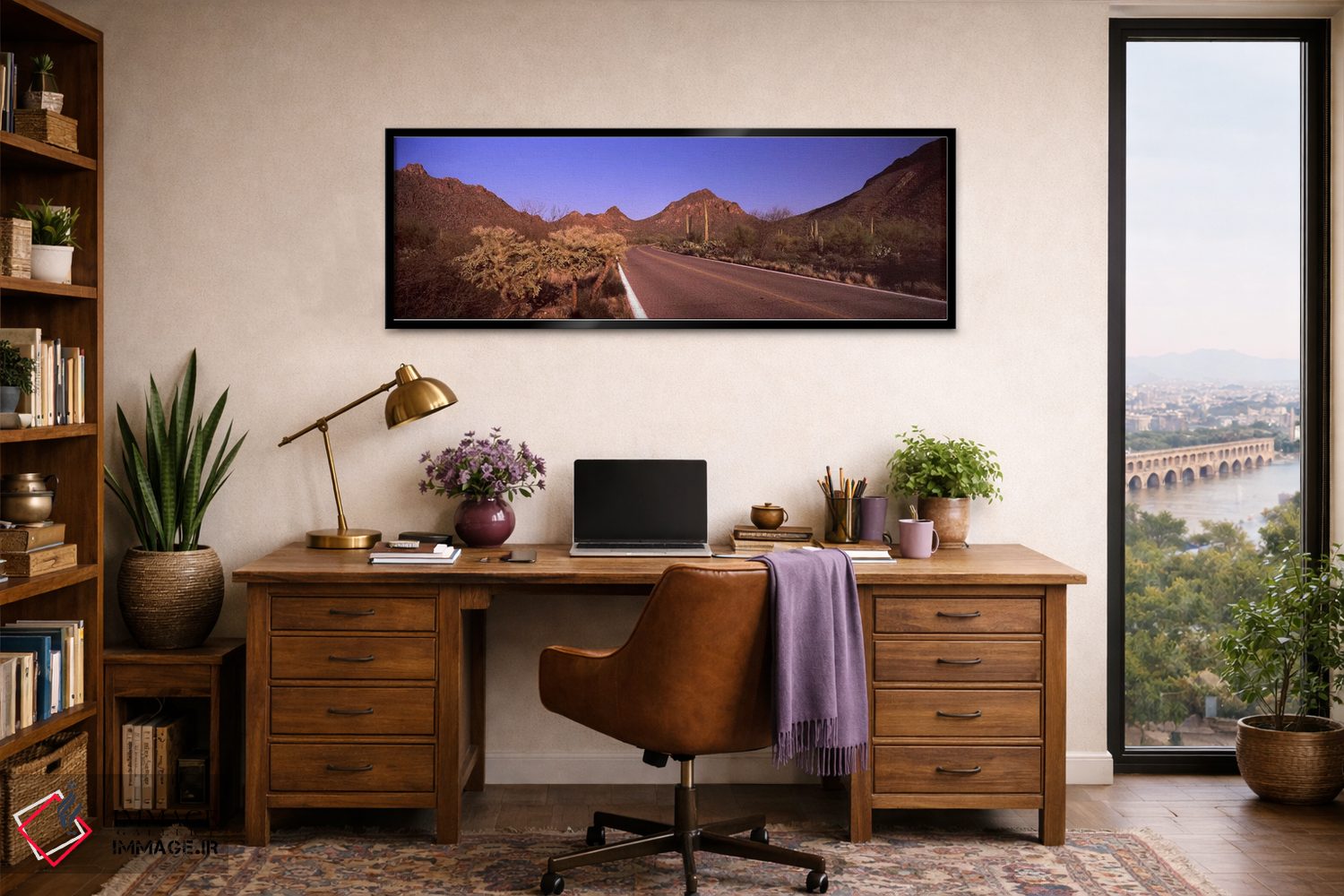 تابلو دکوراتیو Saguaro National Park, Tucson, Pima County, Arizona, US… اثر پانورامیک ایمجز - D2B