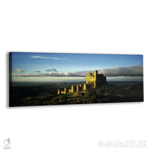 تابلو دکوراتیو Loarre Castle, Huesca, Aragon, Spain,قلعه ای روی تپه، ق… اثر پانورامیک ایمجز - نمای پرسپکتیو محصول
