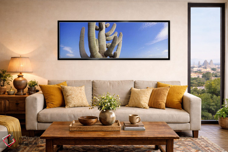تابلو دکوراتیو Saguaro National Park, Tucson, Pima County, Arizona, US… اثر پانورامیک ایمجز - D6B