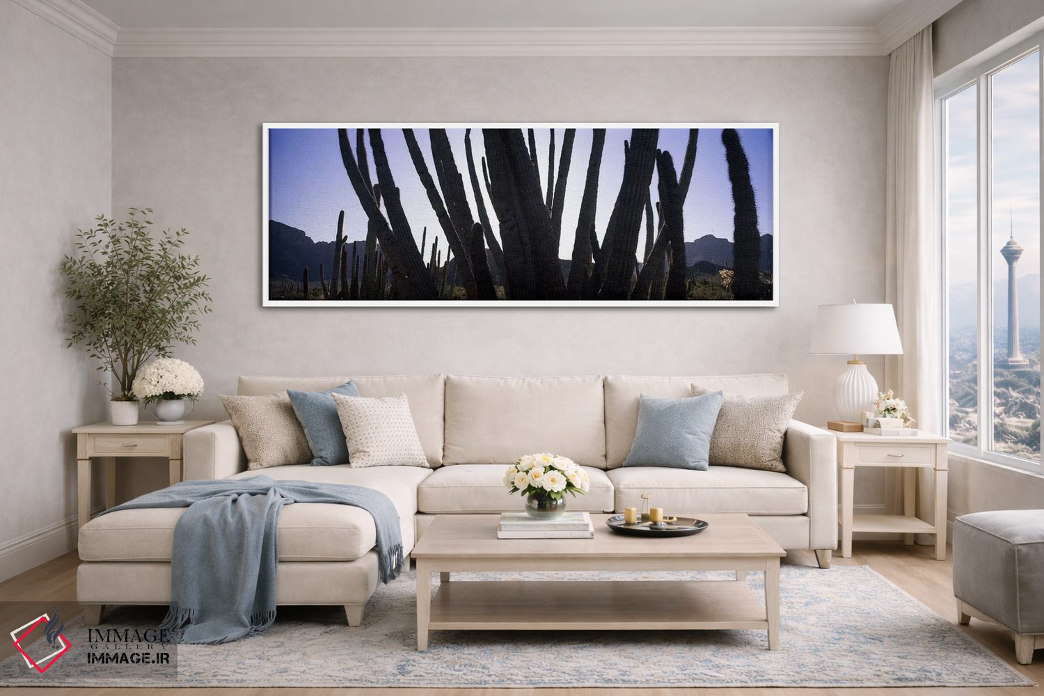 تابلو دکوراتیو Organ Pipe Cactus National Monument, Arizona, USA,کاکتو… اثر پانورامیک ایمجز - D4W