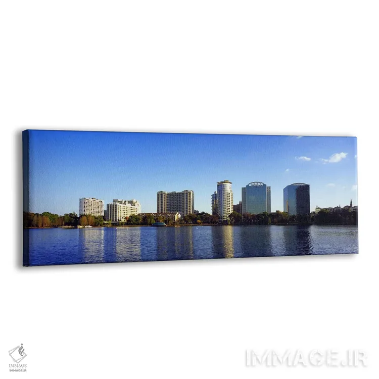 تابلو دکوراتیو Lake Eola, Orlando, Orange County, Florida, USA 2010 #2… اثر پانورامیک ایمجز - نمای پرسپکتیو محصول