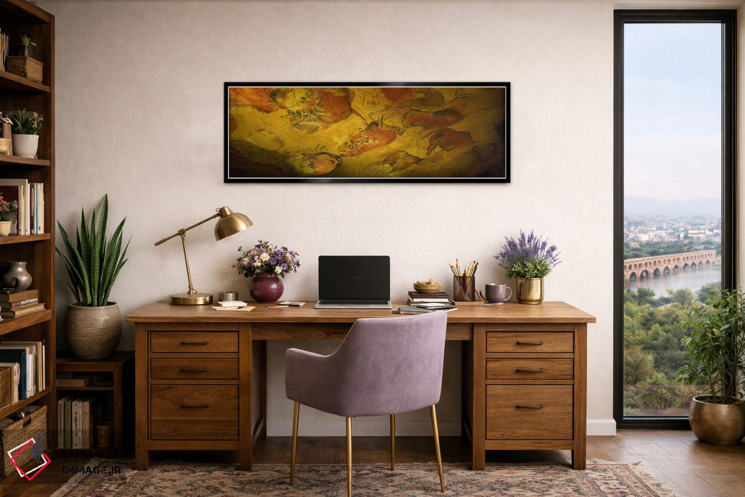 تابلو دکوراتیو Cave Of Altamira, Near Santillana del Mar, Cantabria, S… اثر پانورامیک ایمجز - D1B