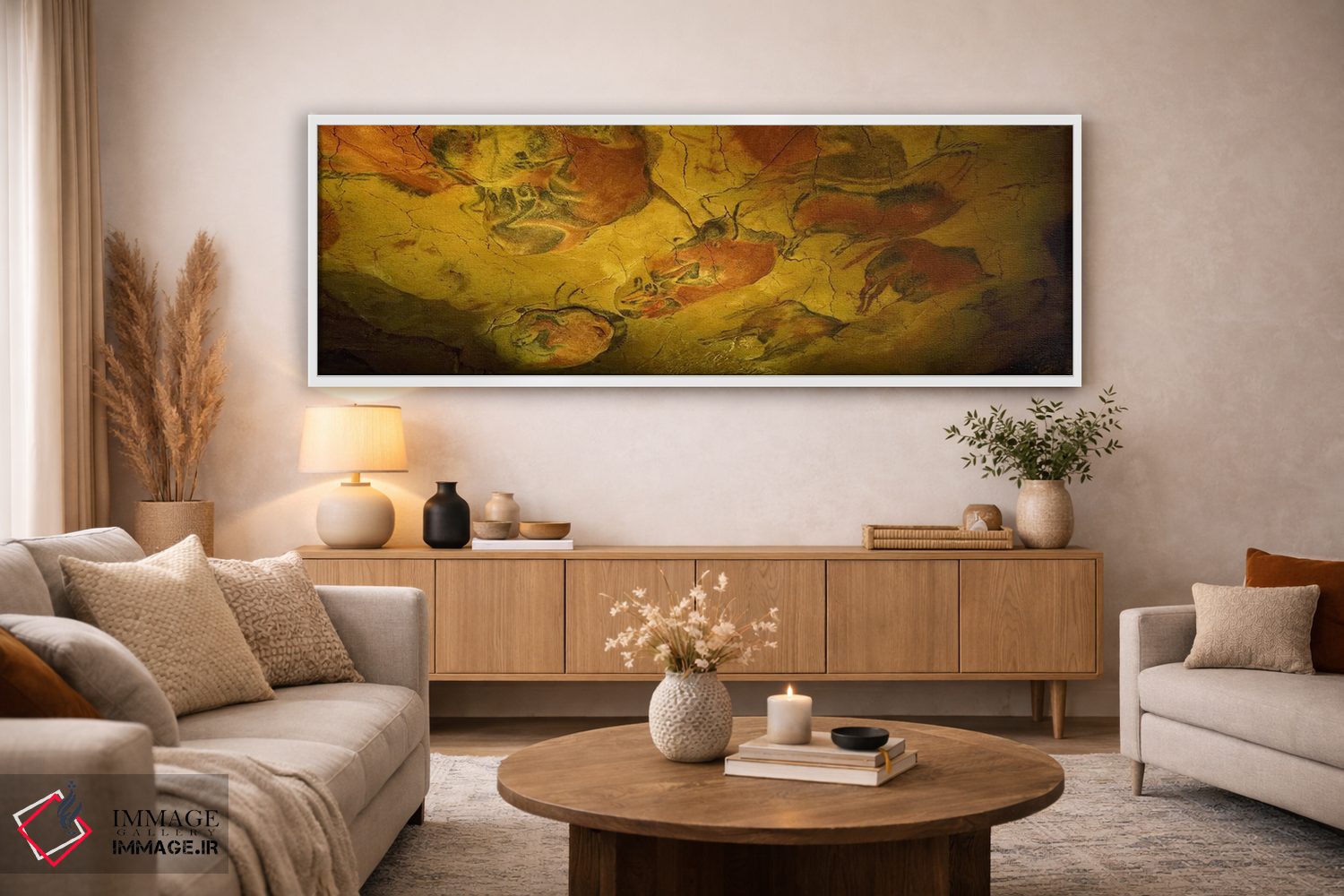 تابلو دکوراتیو Cave Of Altamira, Near Santillana del Mar, Cantabria, S… اثر پانورامیک ایمجز - D4W