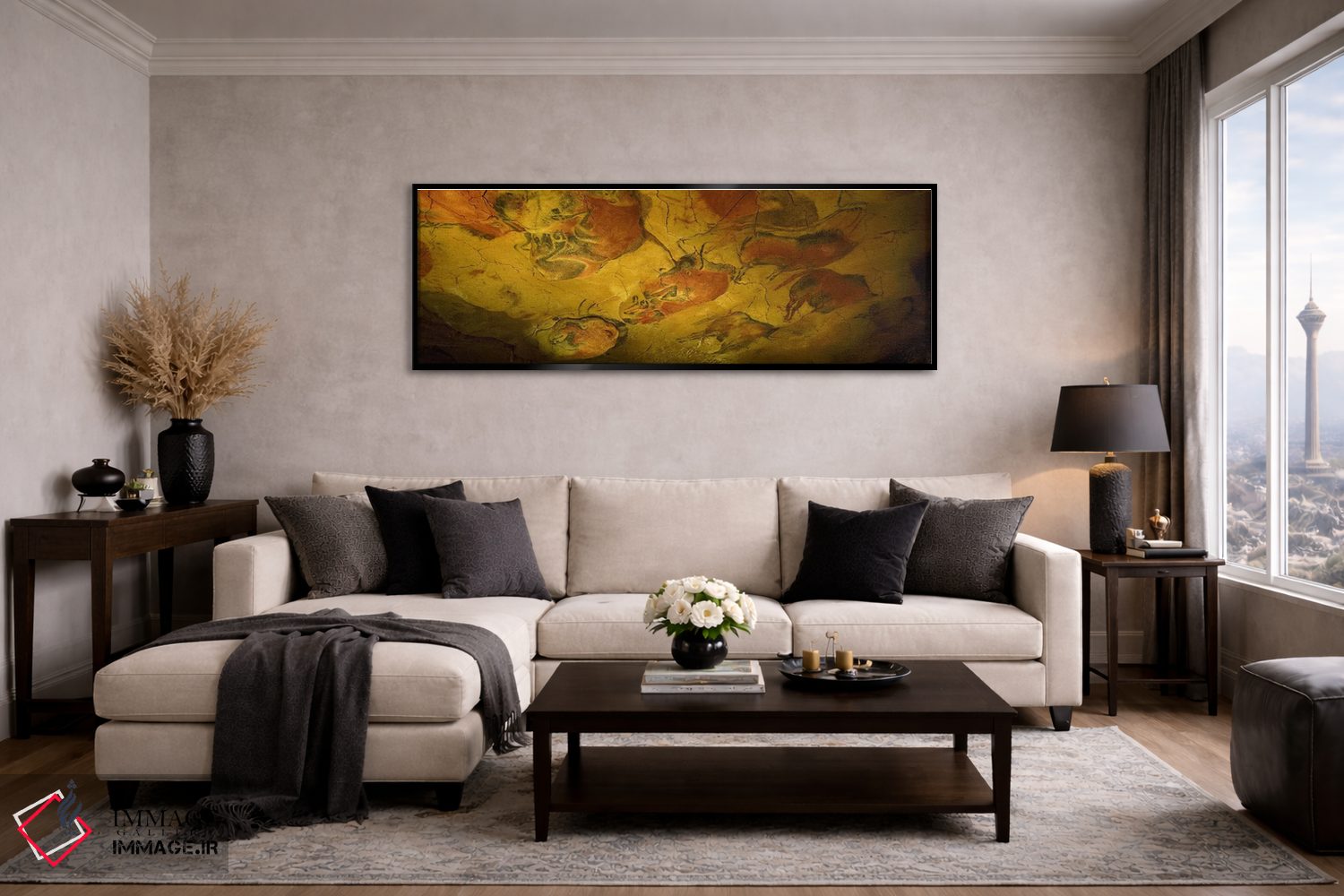 تابلو دکوراتیو Cave Of Altamira, Near Santillana del Mar, Cantabria, S… اثر پانورامیک ایمجز - D6B