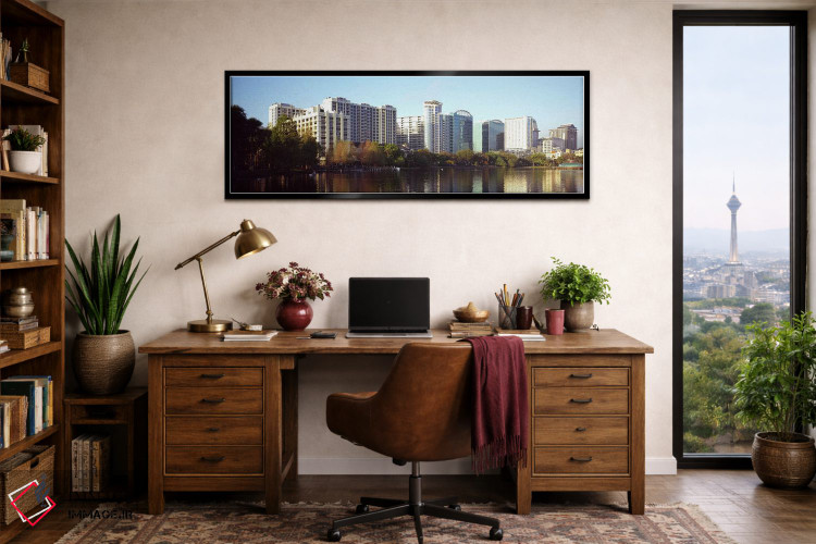 تابلو دکوراتیو Lake Eola, Orlando, Orange County, Florida, USA #3,ساخت… اثر پانورامیک ایمجز - D2B