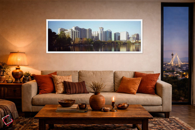 تابلو دکوراتیو Lake Eola, Orlando, Orange County, Florida, USA #3,ساخت… اثر پانورامیک ایمجز - D4W