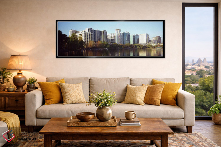 تابلو دکوراتیو Lake Eola, Orlando, Orange County, Florida, USA #3,ساخت… اثر پانورامیک ایمجز - D6B