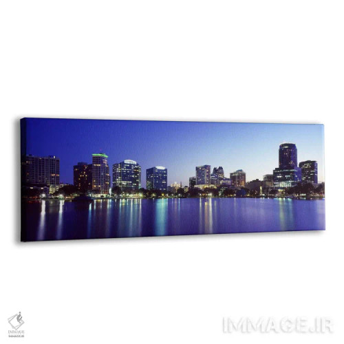 تابلو دکوراتیو Lake Eola, Orlando, Orange County, Florida, USA 2010 #2… اثر پانورامیک ایمجز - نمای پرسپکتیو محصول