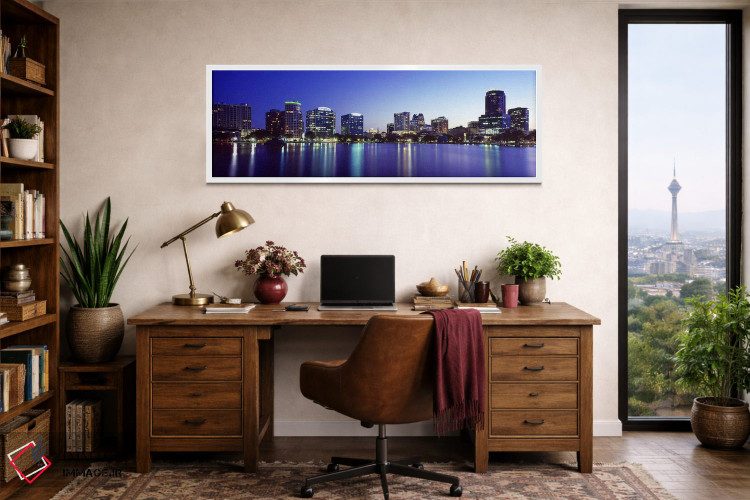 تابلو دکوراتیو Lake Eola, Orlando, Orange County, Florida, USA 2010 #2… اثر پانورامیک ایمجز - D1W