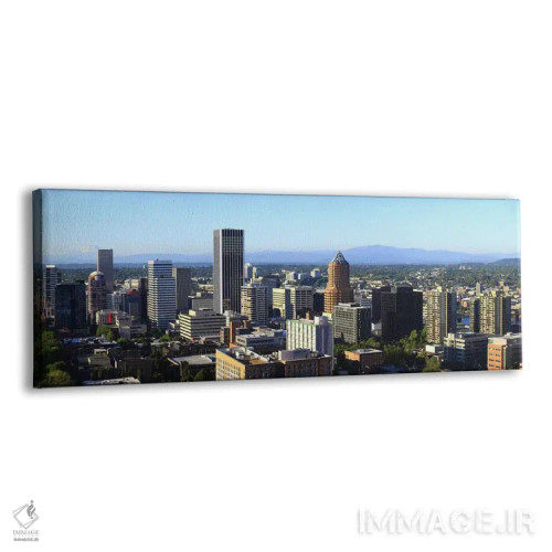 تابلو دکوراتیو Portland, Multnomah County, Oregon, USA 2010,منظره شهری… اثر پانورامیک ایمجز - نمای پرسپکتیو محصول