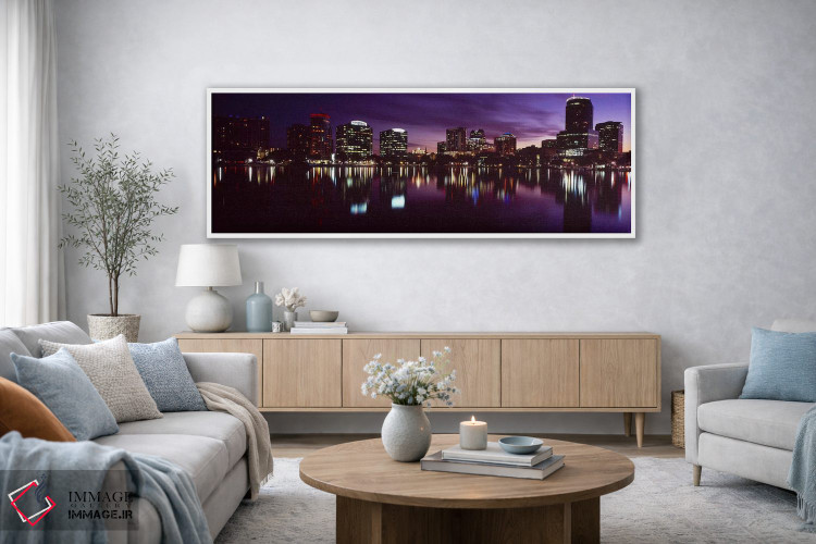 تابلو دکوراتیو Lake Eola, Orlando, Orange County, Florida, USA 2010 #4… اثر پانورامیک ایمجز - D3W