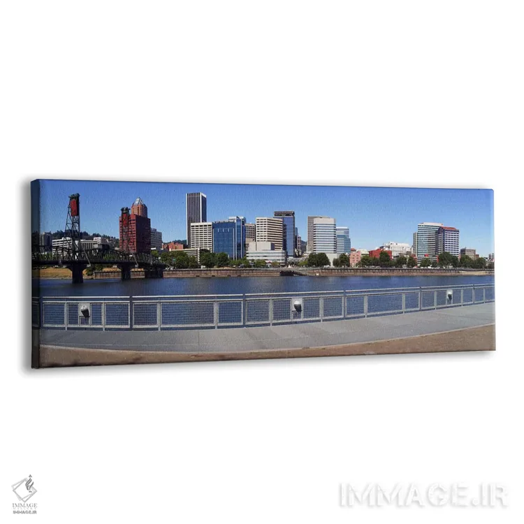 تابلو دکوراتیو Vista Point, Portland, Multnomah County, Oregon, USA 20… اثر پانورامیک ایمجز - نمای پرسپکتیو محصول