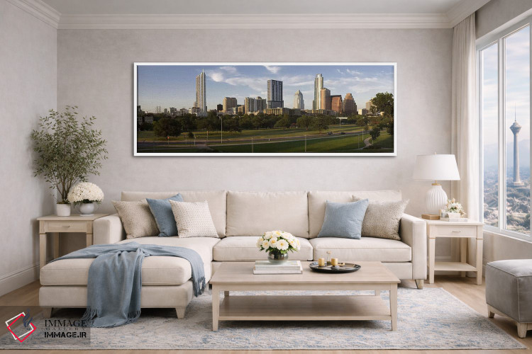تابلو دکوراتیو Austin, Travis County, Texas, USA #2,ساختمان ها در شهر… اثر پانورامیک ایمجز - D4W