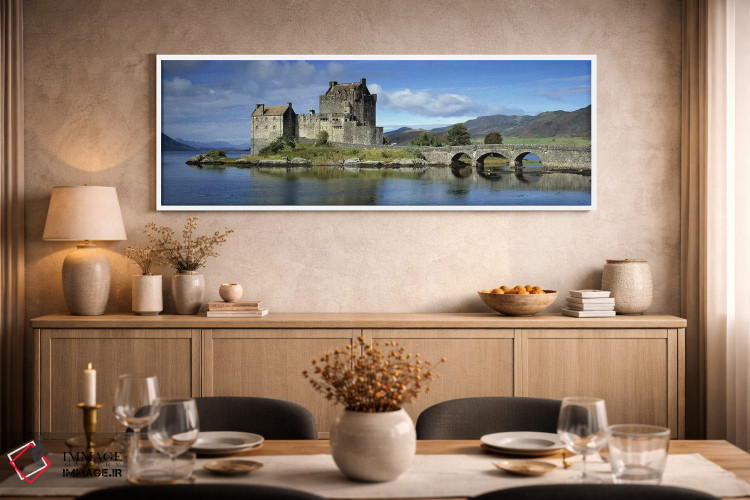 تابلو دکوراتیو Kintail National Scenic Area, Highland, Scotland, Unite… اثر پانورامیک ایمجز - D2W