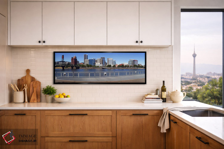 تابلو دکوراتیو Vista Point, Portland, Multnomah County, Oregon, USA 20… اثر پانورامیک ایمجز - D5B
