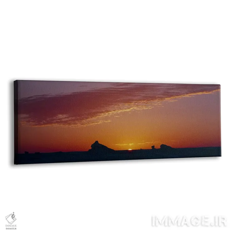 تابلو دکوراتیو White Desert, Farafra Oasis, Egypt,سیلوئت تشکیلات سنگی… اثر پانورامیک ایمجز - نمای پرسپکتیو محصول