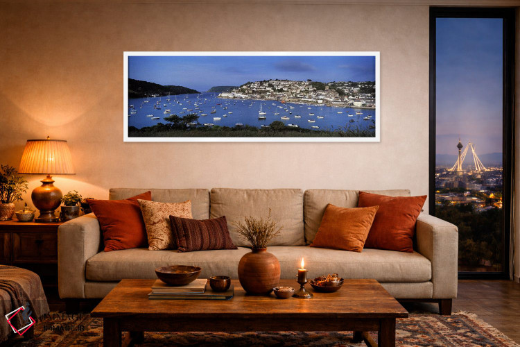 تابلو دکوراتیو Salcombe, South Hams, Devon, England, United Kingdom,مع… اثر پانورامیک ایمجز - D4W