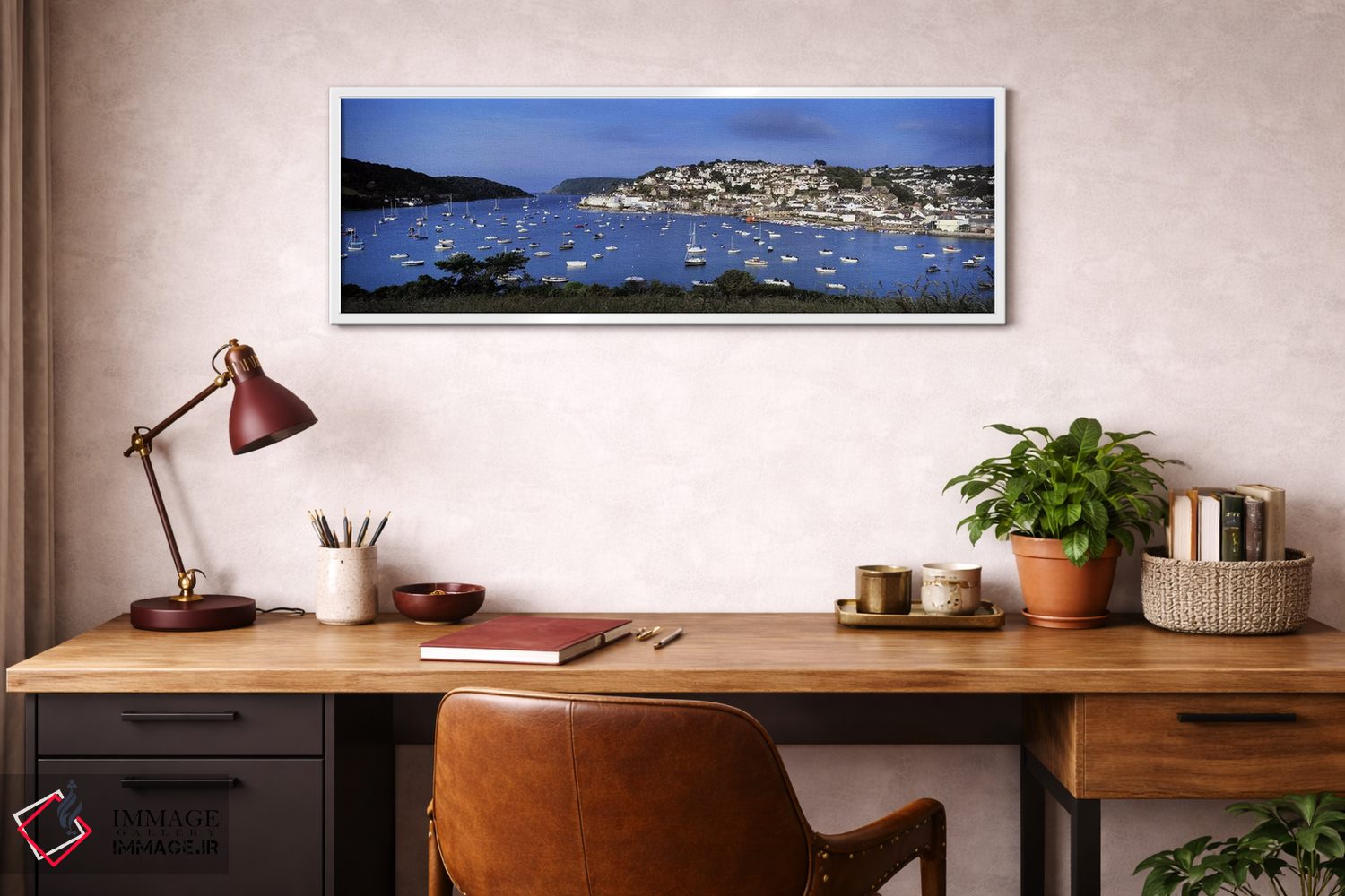 تابلو دکوراتیو Salcombe, South Hams, Devon, England, United Kingdom,مع… اثر پانورامیک ایمجز - D3W