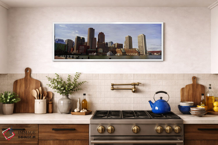 تابلو دکوراتیو Fan Pier, Boston, Suffolk County, Massachusetts, USA 20… اثر پانورامیک ایمجز - D1W
