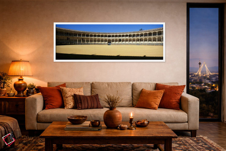 تابلو دکوراتیو Plaza de Toros, Ronda, Malaga, Andalusia, Spain,میدان گ… اثر پانورامیک ایمجز - D4W