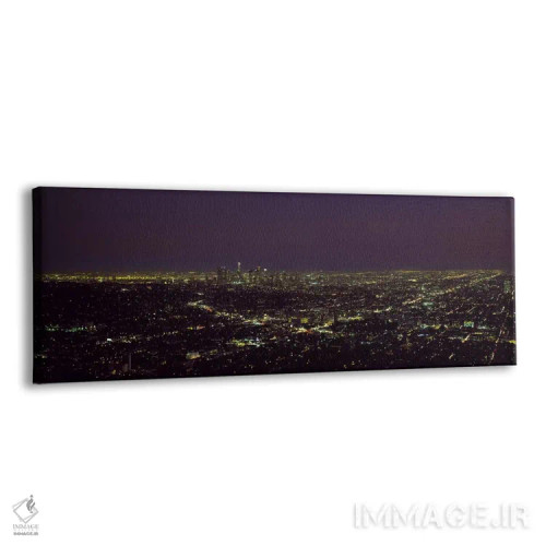 تابلو دکوراتیو Los Angeles, California, USA,نمای زاویه بالا از منظره ش… اثر پانورامیک ایمجز - نمای پرسپکتیو محصول