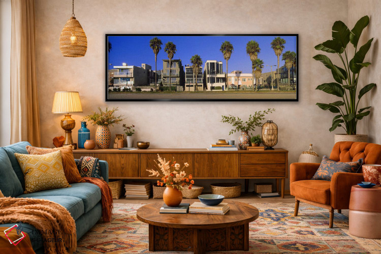 تابلو دکوراتیو Venice Beach, City of Los Angeles, California, USA,ساخت… اثر پانورامیک ایمجز - D4B