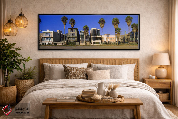 تابلو دکوراتیو Venice Beach, City of Los Angeles, California, USA,ساخت… اثر پانورامیک ایمجز - D5B