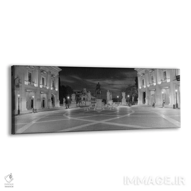 تابلو دکوراتیو Piazza del Campidoglio, Capitoline Hill, Rome, Italy ,ت… اثر پانورامیک ایمجز - نمای پرسپکتیو محصول