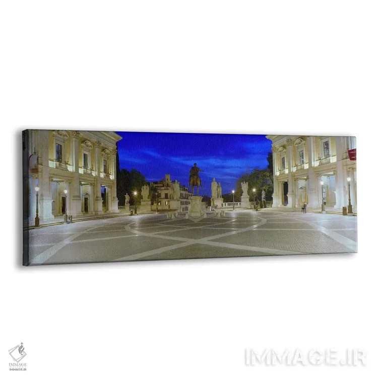 تابلو دکوراتیو Piazza del Campidoglio, Capitoline Hill, Rome, Italy,تن… اثر پانورامیک ایمجز - نمای پرسپکتیو محصول