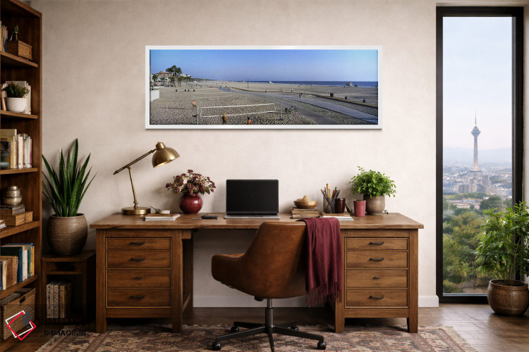 تابلو دکوراتیو Santa Monica, Los Angeles County, California, USA,گردشگ… اثر پانورامیک ایمجز - D1W