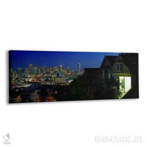 تابلو دکوراتیو San Francisco, California, USA 2009,ساختمان ها در شهر… اثر پانورامیک ایمجز - نمای پرسپکتیو محصول