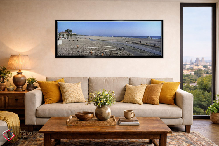 تابلو دکوراتیو Santa Monica, Los Angeles County, California, USA,گردشگ… اثر پانورامیک ایمجز - D5B