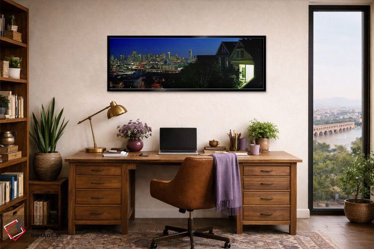 تابلو دکوراتیو San Francisco, California, USA 2009,ساختمان ها در شهر… اثر پانورامیک ایمجز - D2B