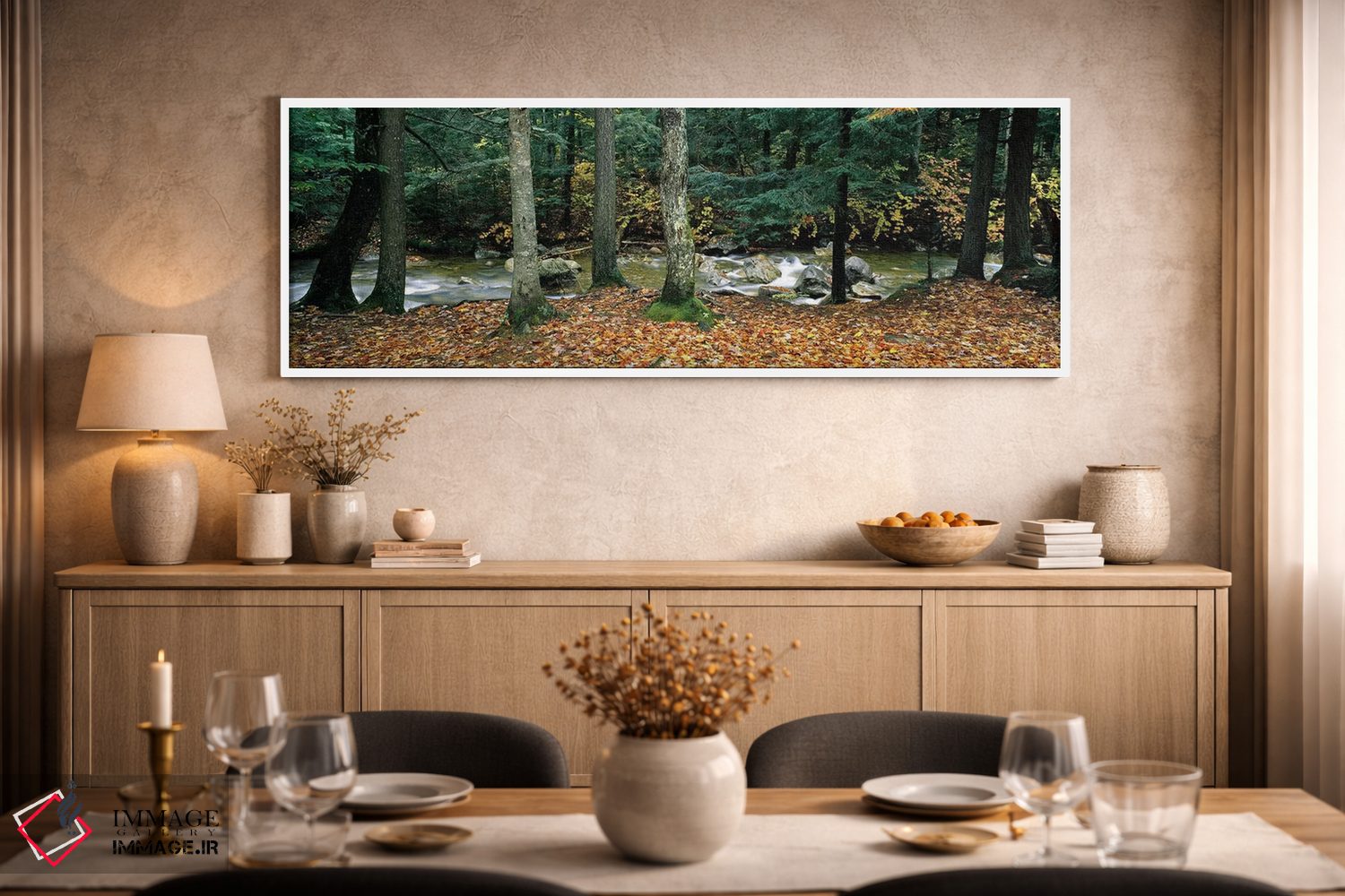 تابلو دکوراتیو White Mountain National Forest, New Hampshire, USA,رودخ… اثر پانورامیک ایمجز - D2W