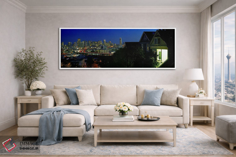تابلو دکوراتیو San Francisco, California, USA 2009,ساختمان ها در شهر… اثر پانورامیک ایمجز - D4W