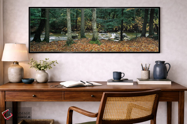 تابلو دکوراتیو White Mountain National Forest, New Hampshire, USA,رودخ… اثر پانورامیک ایمجز - D3B