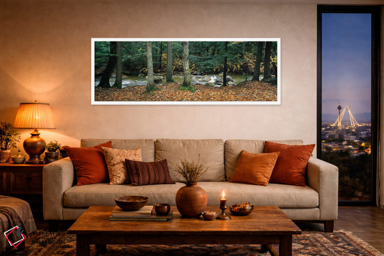 تابلو دکوراتیو White Mountain National Forest, New Hampshire, USA,رودخ… اثر پانورامیک ایمجز - D4W