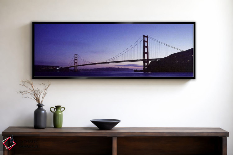 تابلو دکوراتیو Golden Gate Bridge, San Francisco Bay, San Francisco, C… اثر پانورامیک ایمجز - D1B
