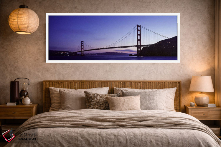 تابلو دکوراتیو Golden Gate Bridge, San Francisco Bay, San Francisco, C… اثر پانورامیک ایمجز - D4W
