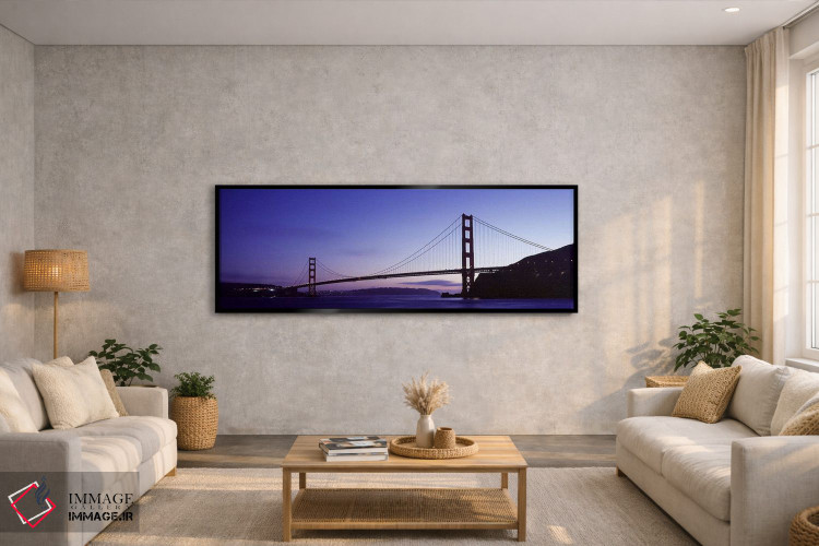 تابلو دکوراتیو Golden Gate Bridge, San Francisco Bay, San Francisco, C… اثر پانورامیک ایمجز - D5B